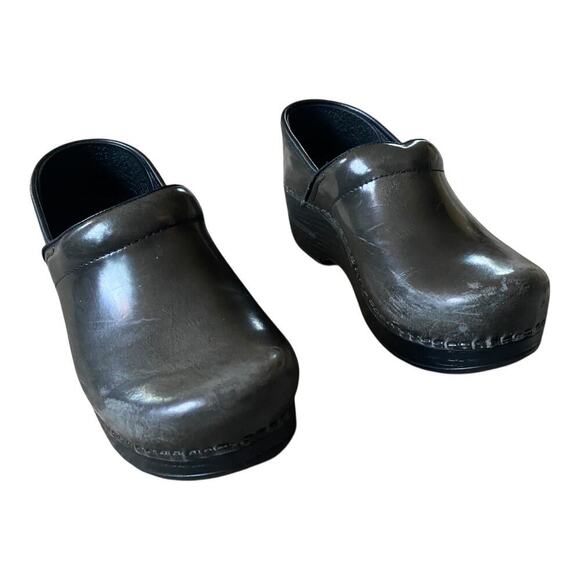 Dansko Clog Nurse Shoes Women's Size Size EUR 35 US 5 Gray Slip On Comfort - Picture 6 of 12